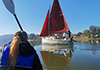 A view of the Cygnet 20 from the kayak