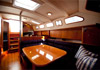 Bluewater 420 Raised Saloon | 3 cabin layout looking aft