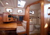 Bluewater 420 Raised Saloon | Nav / Aft Head  2 Cabin Layout