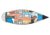 Bluewater 420 Raised Saloon | 2 1/2 Cabin / V-Berth / Large Galley / Fwd Head