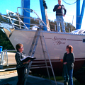 Gail & George Grant - Bluewater 420 "Southern Belle" 